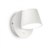 Ideal lux 167152 Gim Bianco LED nástěnní svítidlo | Teplá bílá | Bílá | 6W