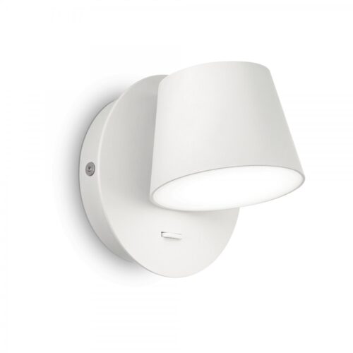 Ideal lux 167152 Gim Bianco LED nástěnní svítidlo | Teplá bílá | Bílá | 6W