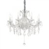 Ideal lux 167244 Napoleon Lustr | E14 | Chrom | Kov