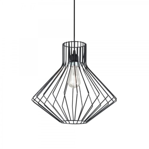 Ideal lux 167497 Ampolla Nero Lustr | E27