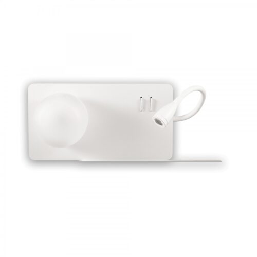 Ideal lux 174822 Book LED nástěnní svítidlo | Teplá bílá | Bílá | 28/3W
