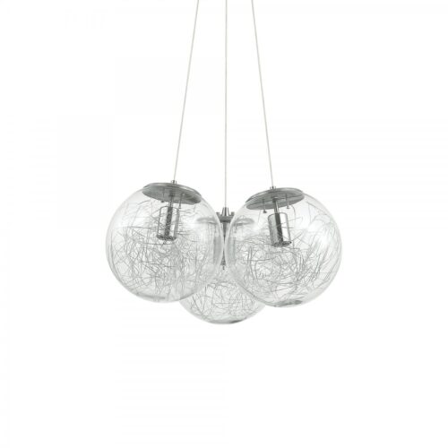 Ideal lux 176031 Mapa Lustr | E27 | Kov | Nikl