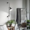 Ideal lux 179643 Shower Nástěnné svítidlo | E27 | Černá