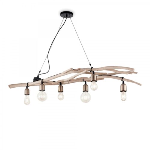 Ideal lux 180922 Driftwood Lustr | E27 | Dřevo