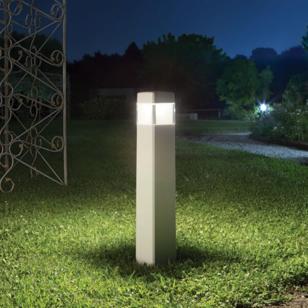 Ideal lux 187877 Elisa Zahradní sloupkové světlo | GX53 | Bílá