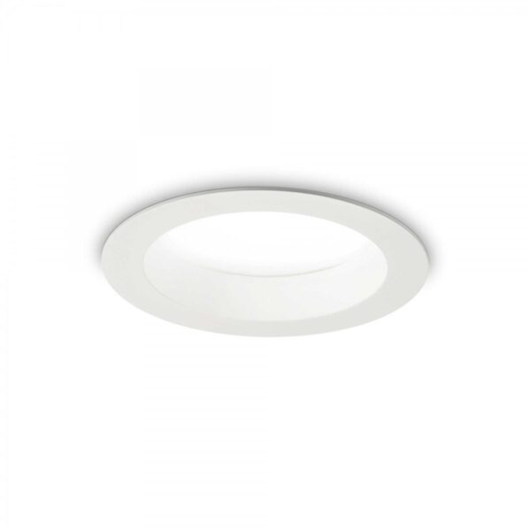 Ideal lux 193526 Basic Wide LED bodové svítidlo | Teplá bílá | 15W | Bílá