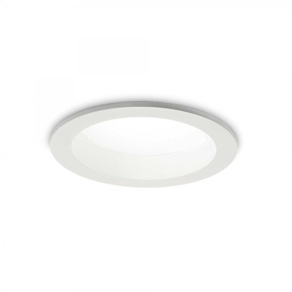 Ideal lux 193533 Basic Wide LED bodové svítidlo | Teplá bílá | 20W | Bílá