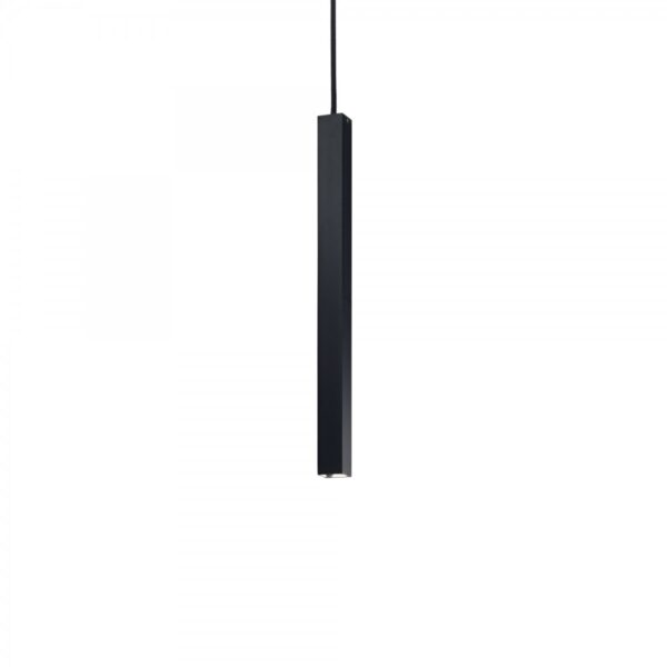 Ideal lux 194202 Ultrathin LED stropní svítidlo | Teplá bílá | Černá | 11,5W