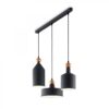 Ideal lux 194677 Triade Lustr | E27 | Černá