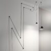 Ideal lux 196787 Tall LED stropní svítidlo | Černá | 42W