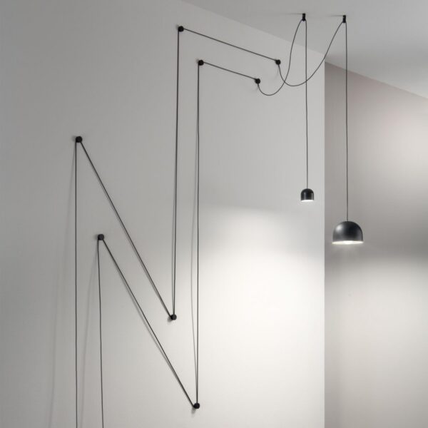 Ideal lux 196787 Tall LED stropní svítidlo | Černá | 42W