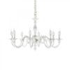 Ideal lux 197524 Justine Lustr | E14 | Bílá