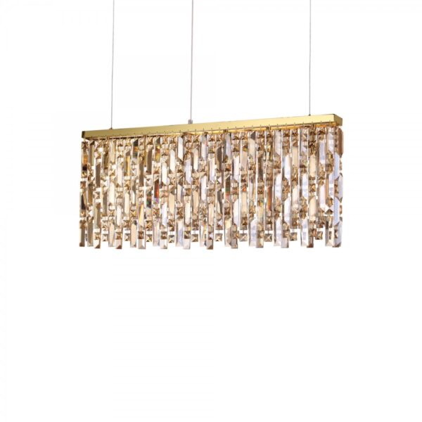 Ideal lux 200064 Elisir Lustr | G9 | Barevný kov | Mosaz