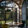 Ideal lux 200125 Equinoxe Stropní svítidlo | G4 | Barevný kov | Mosaz