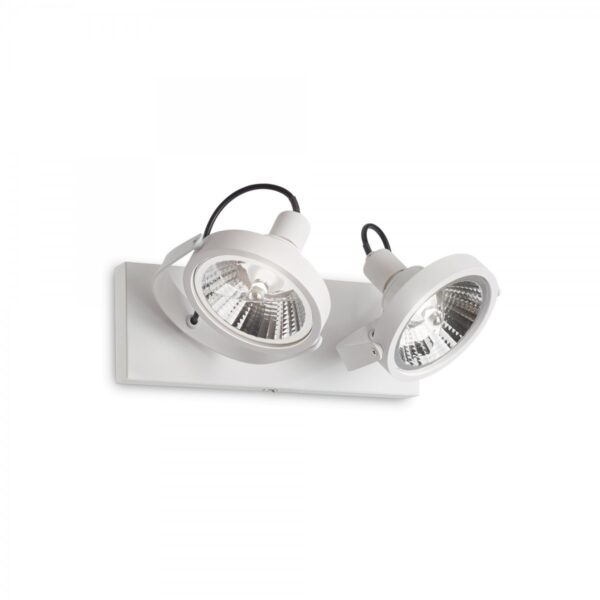 Ideal lux 200200 Glim Stropní svítidlo | GU10 | Bílá
