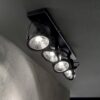 Ideal lux 200255 Glim Stropní svítidlo | GU10 | Černá