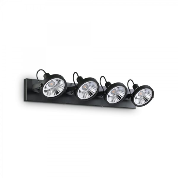 Ideal lux 200255 Glim Stropní svítidlo | GU10 | Černá