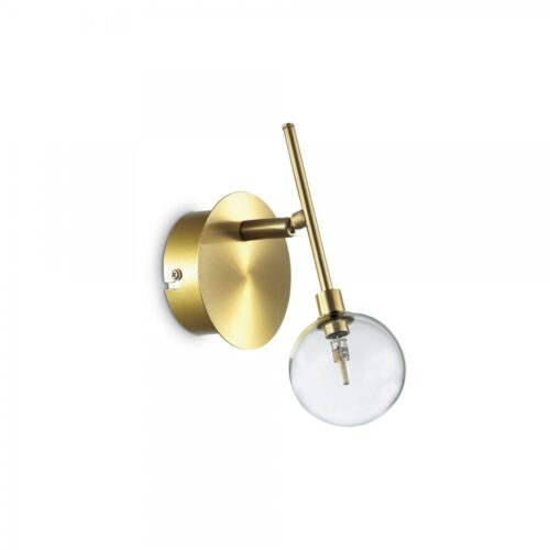 Ideal lux 200330 Maracas Nástěnné svítidlo | G4 | Barevný kov | Mosaz