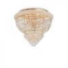 Ideal lux 201016 Dubai Stropní svítidlo | E14 | Barevný kov | Mosaz