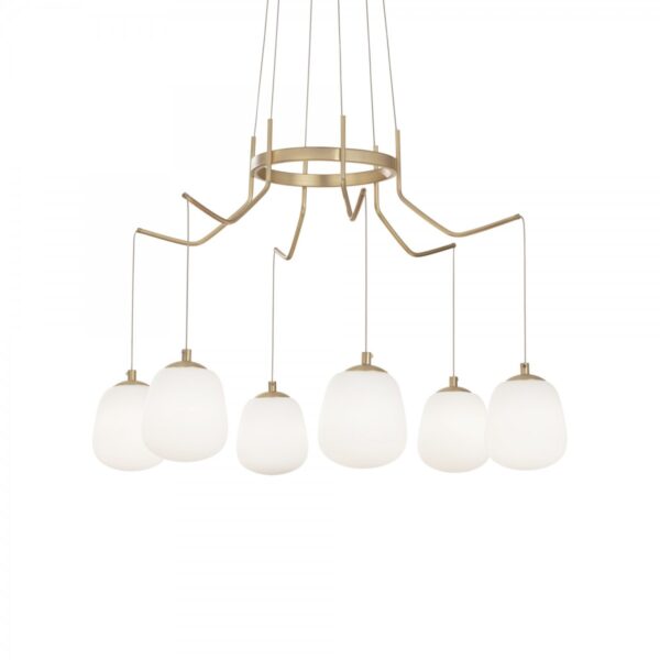 Ideal lux 206387 Karousel Lustr | G9 | Bílá