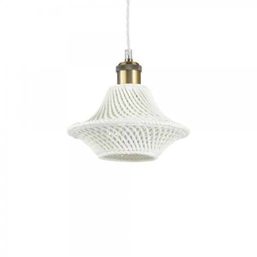 Ideal lux 206806 Lugano Lustr | E27 | Bílá