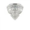Ideal lux 207186 Dubai Stropní svítidlo | E14 | Chrom | Kov
