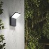 Ideal lux 209845 Style LED Nástěnné venkovní světlo | Přírodní bílá | Černá | 9W