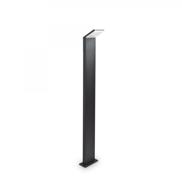 Ideal lux 209906 Style LED Zahradní sloupkové světlo | Přírodní bílá | Černá | 9W