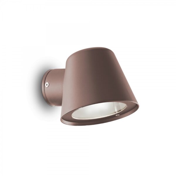 Ideal lux 213095 Gas Nástěnné venkovní světlo | GU10 | Hnědá