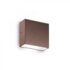 Ideal lux 213323 Tetris Nástěnné venkovní světlo | G9 | Hnědá