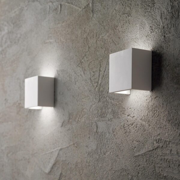 Ideal lux 214672 Flash Nástěnné svítidlo | G9 | Bílá