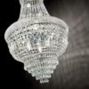 Ideal lux 215969 Dubai Lustr | E14 | Chrom | Kov