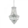 Ideal lux 215969 Dubai Lustr | E14 | Chrom | Kov