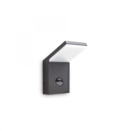 Ideal lux 221519 Style LED Nástěnné venkovní světlo | Přírodní bílá | Černá | 9,5W