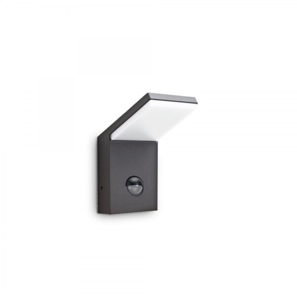 Ideal lux 221519 Style LED Nástěnné venkovní světlo | Přírodní bílá | Černá | 9,5W