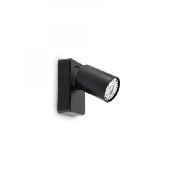 Ideal lux 229010 Rudy Nástěnní bodové svítidlo | GU10 | Černá