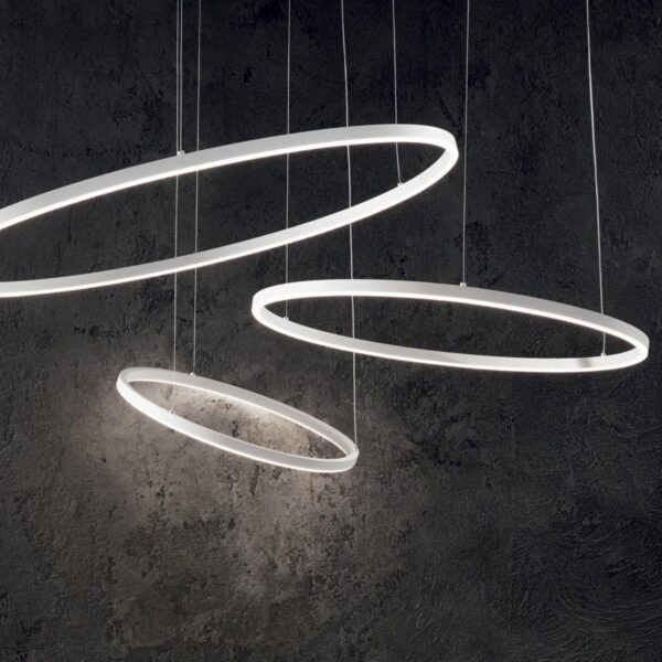 Ideal lux 229478 Oracle Slim LED stropní svítidlo | Teplá bílá | 5,5W | Bílá