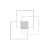 Ideal lux 230702 Frame LED Přisazený lustr | Teplá bílá | 35W | Bílá