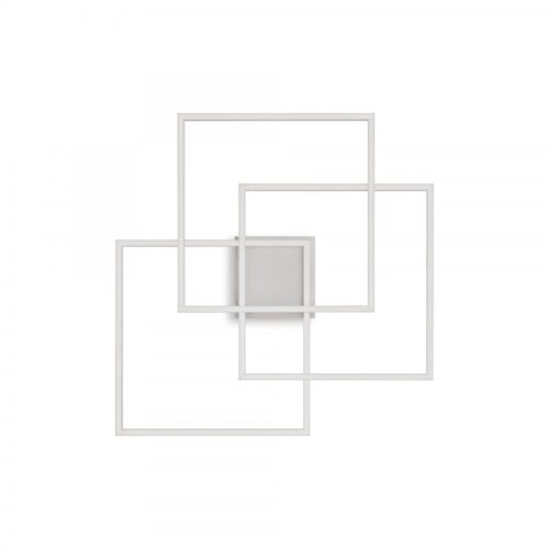 Ideal lux 230702 Frame LED Přisazený lustr | Teplá bílá | 35W | Bílá