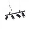Ideal lux 231341 Dynamite Lustr | GU10 | Černá