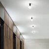 Ideal lux 232980 Petit Přisazený lustr | E27 | Černá
