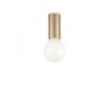 Ideal lux 233031 Petit Přisazený lustr | E27 | Barevný kov | Mosaz