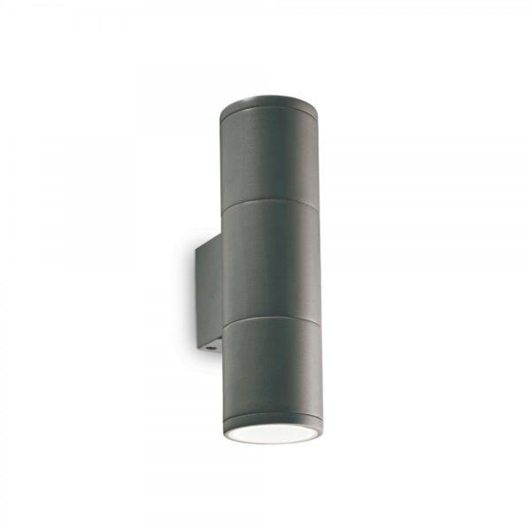Ideal lux 236841 Gun Nástěnné venkovní světlo | GU10 | Černá