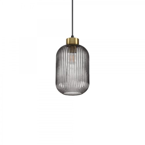 Ideal lux 237442 Mint Skleněný lustr | E27 | Černá