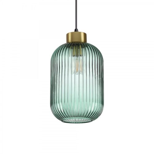 Ideal lux 237497 Mint Skleněný lustr | E27 | Černá