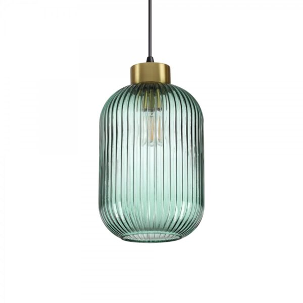 Ideal lux 237497 Mint Skleněný lustr | E27 | Černá
