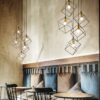 Ideal lux 237664 Ice Lustr | E27 | Černá
