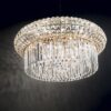 Ideal lux 237794 Nabucco Stropní svítidlo | E14 | Barevný kov | Zlatá