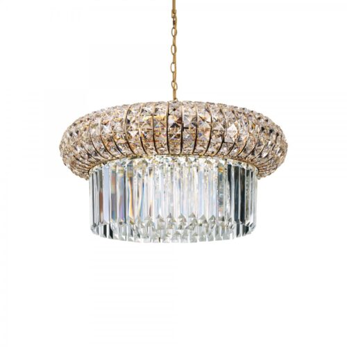 Ideal lux 237794 Nabucco Stropní svítidlo | E14 | Barevný kov | Zlatá