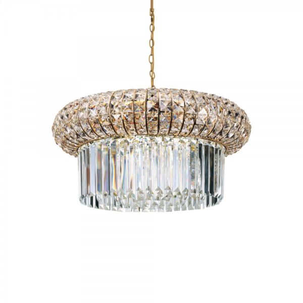 Ideal lux 237794 Nabucco Stropní svítidlo | E14 | Barevný kov | Zlatá